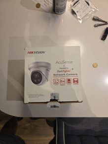 Hikvision 4MP AcuSense DarkFighter CCTV Camera - Box opened, never installed