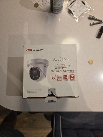 Hikvision 4MP AcuSense DarkFighter CCTV Camera - Box opened, never installed