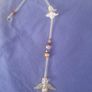 Hanging Large Crystal ball  tree of life chakra sun  catcher reflects all over room when caught with sun Image 5