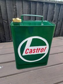 castrol oil can