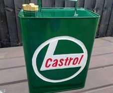 castrol oil can