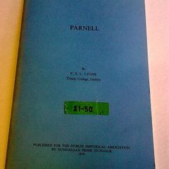 Parnell by F. S. L. Lyons Ireland Irish history Home Rule
