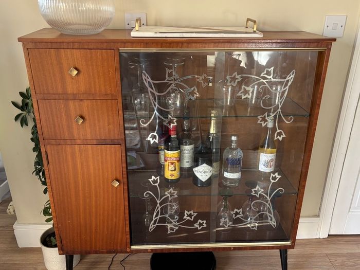 Vintage Mid-Century Drinks Cabinet