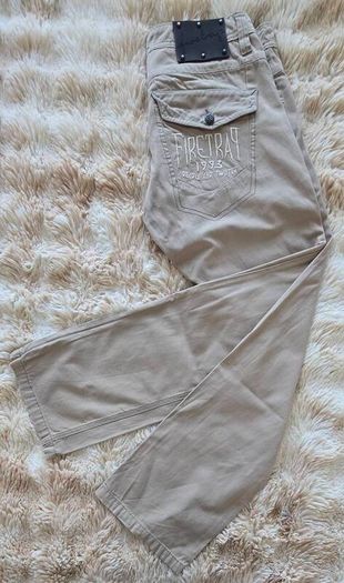 FireTrap chino trousers 100% cotton - straight fit easy W30