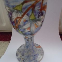 Large Ceramic goblet, Cobridge  stoneware, Pottery, Ceramics, Collectables