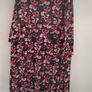 skirt navy floral with frill detail size 10 gallery Dunnes stores Image 2