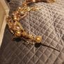 Luxury gold bauble christmas garland Image 2