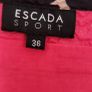 ESCADA SPORT fuschia silk mix 2-way full zip skirt Sz 36 (Fit 10UK) - Rrp 345 (New) Image 8
