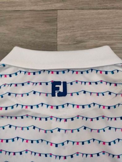 FootJoy FJ Patterned Golf Polo Shirt Mens XL