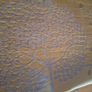 Roman Blinds Yellow/Gold Oriental Pattern Image 2