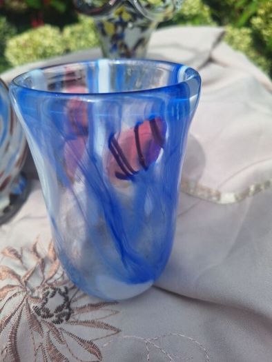 Trio of Murano Type Glaseware