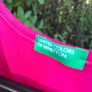 Pink Benetton tank top Image 2