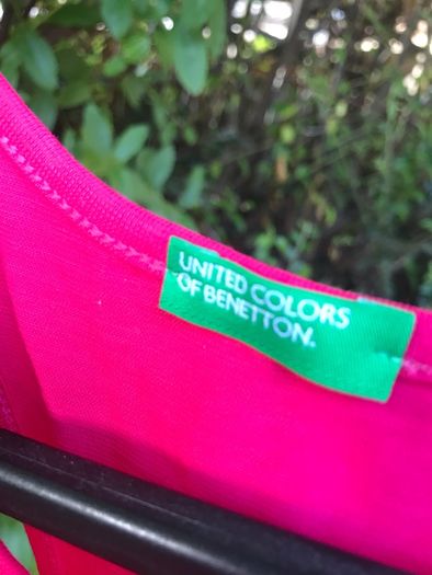 Pink Benetton tank top