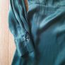 Mango satin dress - Size S - Aquamarine Image 3