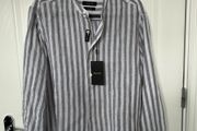 Massimo Dutti Men's Linen Shirt Unused - Large
