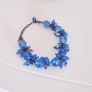 Bracelet with Blue Beads Image 3
