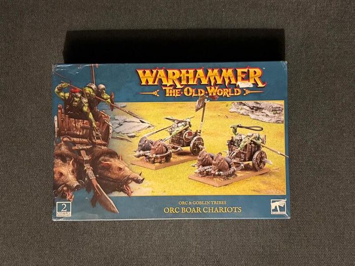 Warhammer The Old World: Orcs & Goblins: Orc Boar Chariots