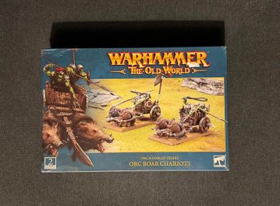 Warhammer The Old World: Orcs & Goblins: Orc Boar Chariots