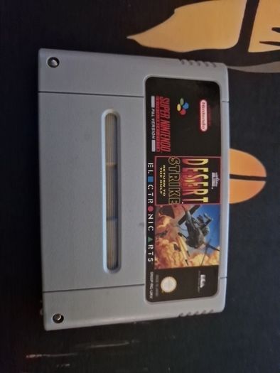Desert Strike Return to Gulf Super Nintendo Snes Arcade Retro Games Original