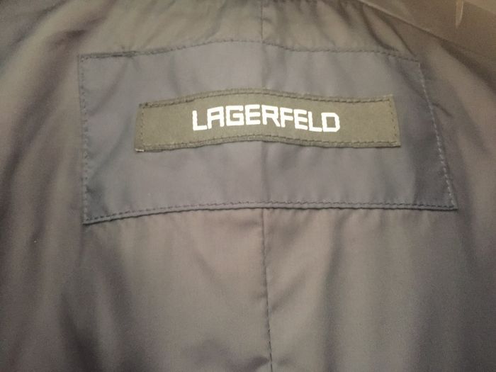 Karl Lagerfeld navy coat brand new with tag