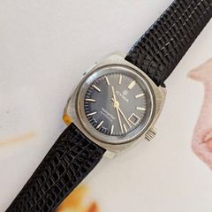 Vintage Automatic Swiss Made Cyma Navystar Swiss Watch 1970s