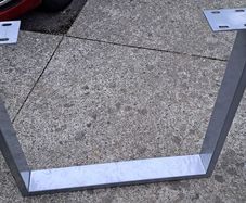 2 x Metal Table Legs