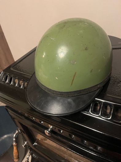 Old army helmet