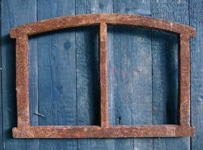 Iron Windows Stall as antique style window for Garden Wall Small 40 x 28