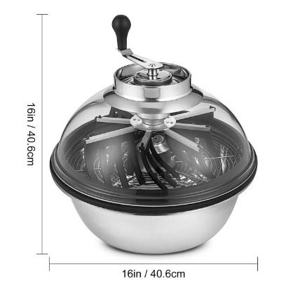 BRAND NEW  16Inch Trimmer Bowl Manual Leaf Trimmer