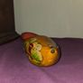Vintage hand painted wooden Clog Image 4