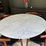 CA Design Mid-Century Marble Dining  table Immaculate Condition Image 5