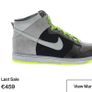 Premium Retro Nike Dunk High Grey Black Neon Image 4