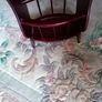 Vintage 1970's mahogany oval occasional table with magazine storage Image 5