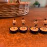 Subbuteo England Home Kit World Cup 90 Spare Players X4 1990 Image 2