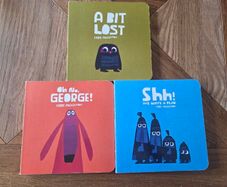 Set of 3 Hardback books