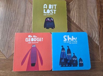Set of 3 Hardback books