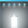 G9 Led Bulbs Cool White, 5W, 500LM, 6000K, Equivalent to 50W Halogen, Non-Dimmable Energy Saving Light Bulb for Home Lighting Decor, Chandelier, Wall Light, Crystal Lamp-5 Packs [Energy Class E] Image 6