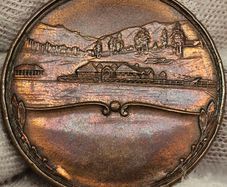 India Gulmarg Golf Club Rare Medal