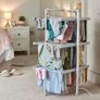 Mini 3-Tier Heated Clothes Airer Foldable Heated Shelves Dry Laundry Quickly & Gently Image 6