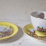 Vintage Royal Tara China Tea set Hunting scene Image 5