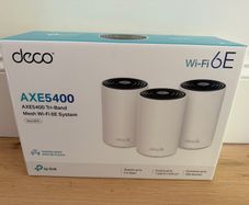 Deco XE75 AXE5400 Tri Band Mesh WiFi 6E - 3 Pack