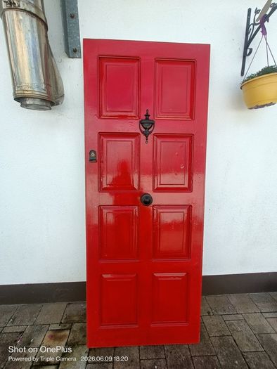Teak Front Door