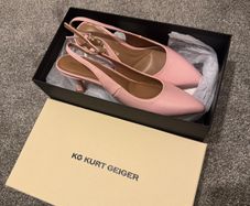 KG by Kurt Geiger Aria Low2 Slingback Heels Size 36 Brand New