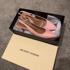 KG by Kurt Geiger Aria Low2 Slingback Heels Size 36 Brand New