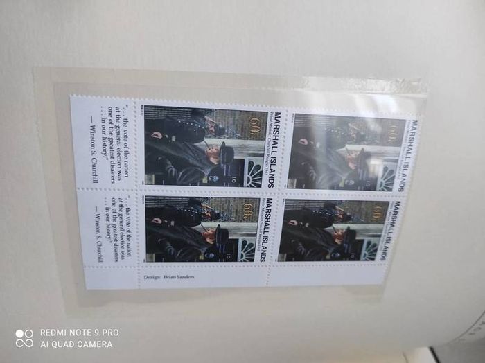 The History of World War II in the postage stamps