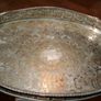 Silver Plated Tray and Bowl Image 3