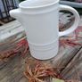 Pottery Jug, white vintage jug, Arklow pottery Image 2