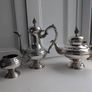 Antique Silver plated teapot tea set Image 2