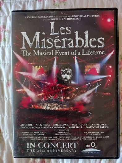 Les Miserables 25th Anniversary Live at the o2 live musical concert