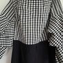 Joseph Ribkoff black and white off shoulders dress Image 8